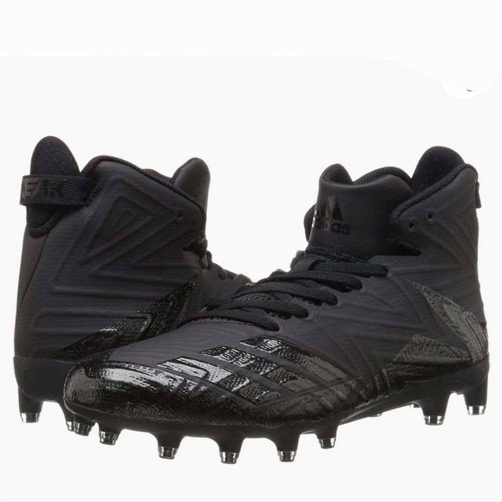 Adidas Freak x Carbon Mid Football Cleats Mens 18 Black BW0866 New